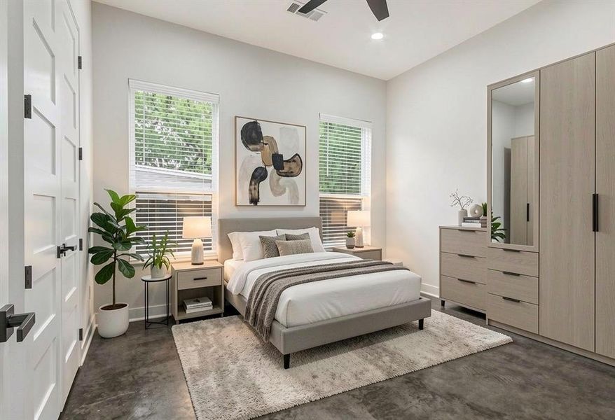 Furnished interior view inside a new home in , North Richland Hills (Image 8).