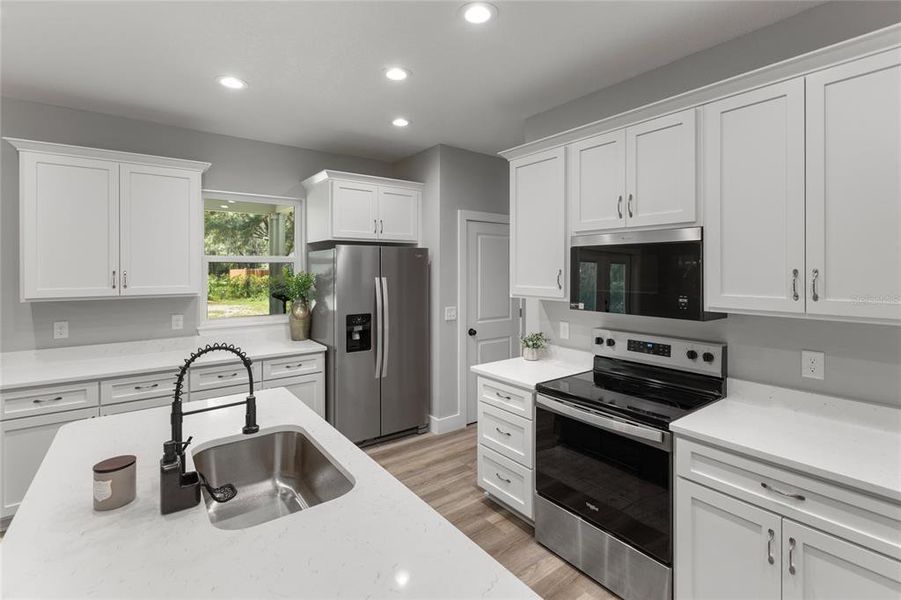 Furnished interior view inside a new home in , Florahome (Image 12).