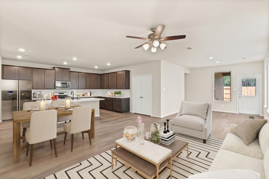 Representative furnished interior of a home built from the Madison by Ashton Woods in Emory Glen, Magnolia (Image 6). Representative furnished interior of a home built from the Madison by Ashton Woods in Emory Glen, Magnolia (Image 6).