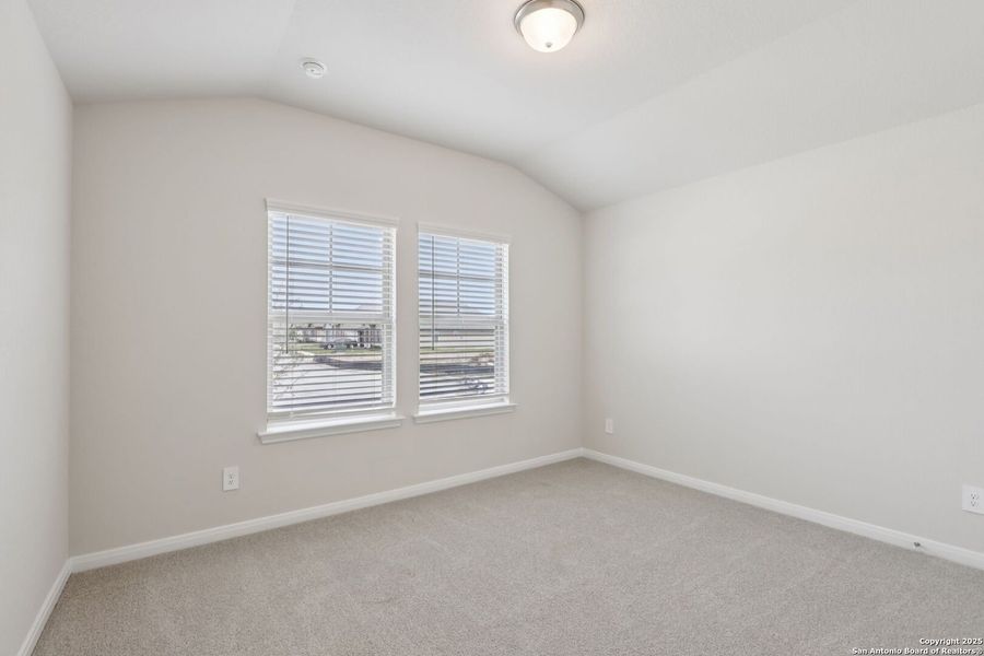 Spacious, unfurnished interior of a new home in Legendary Trails - Classic Series, Cibolo (Image 47).