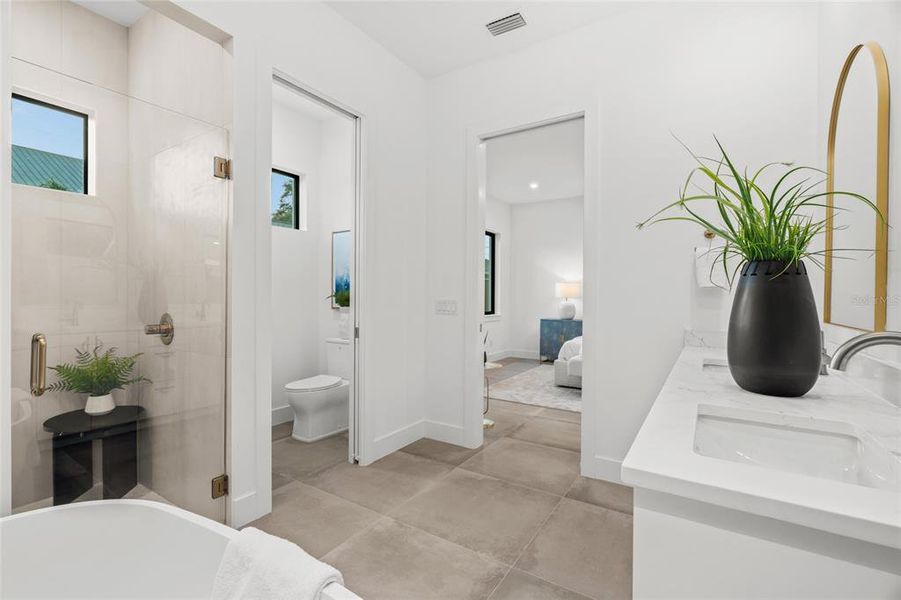 Furnished interior view inside a new home in , Sarasota (Image 20). Furnished interior view inside a new home in , Sarasota (Image 20).