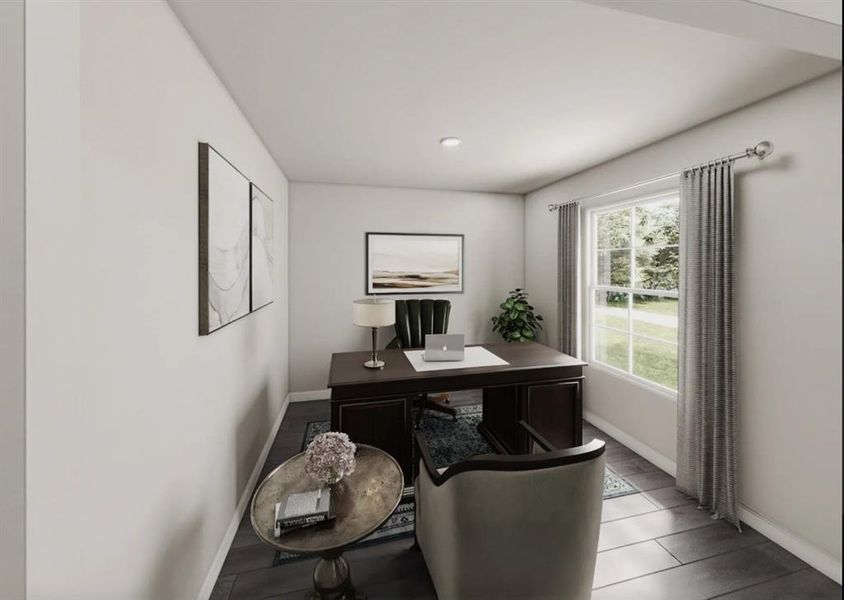Furnished interior view inside a new home in Treaty Oak, Granbury (Image 4).