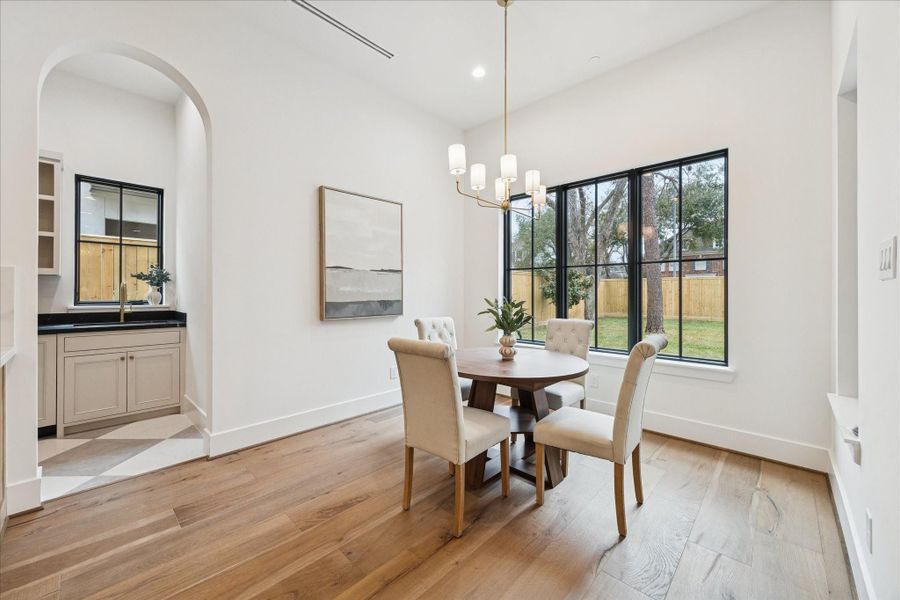 Furnished interior view inside a new home in , Spring Valley Village (Image 17). Furnished interior view inside a new home in , Spring Valley Village (Image 17).