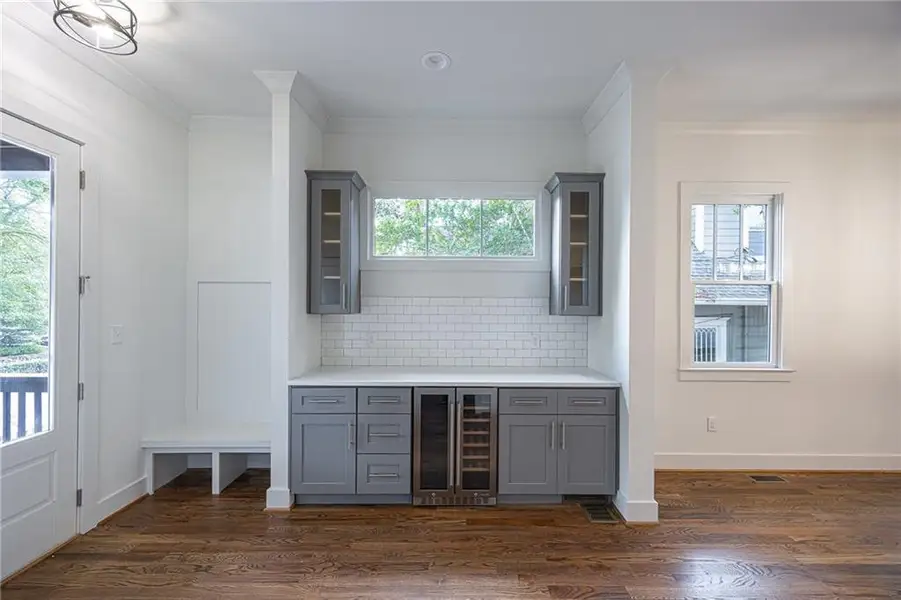 Furnished interior view inside a new home in , Atlanta (Image 5).