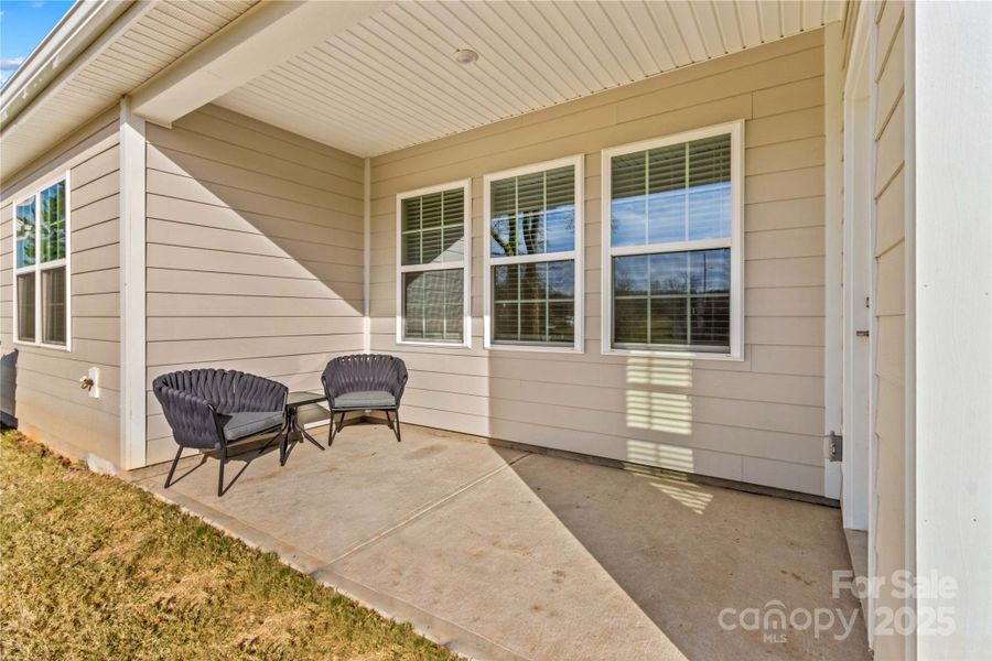 Exterior details and patio area of a home in , Statesville (Image 21). Exterior details and patio area of a home in , Statesville (Image 21).