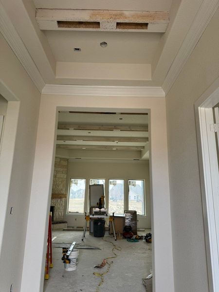 In-progress construction of a new home in Rocky Top, Krum, TX (Image 5). In-progress construction of a new home in Rocky Top, Krum, TX (Image 5).