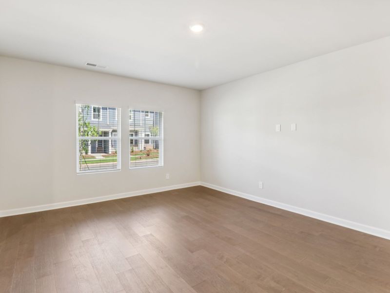 Watch the big game with guests in the great room. Watch the big game with guests in the great room.