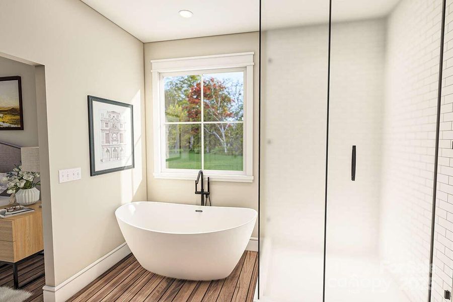 Furnished interior view inside a new home in , Lenoir (Image 3).