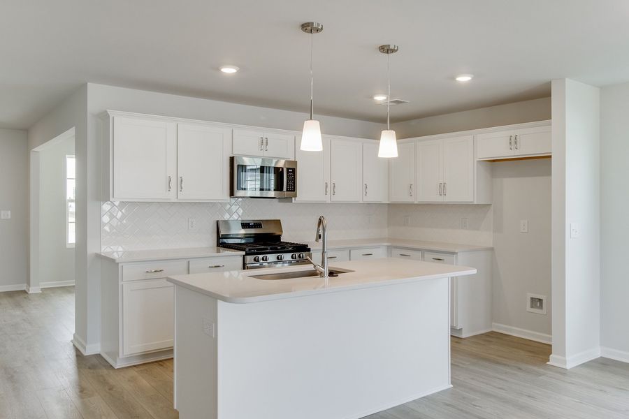 Furnished interior view inside a new home in Winston Point, Gilbert (Image 7).