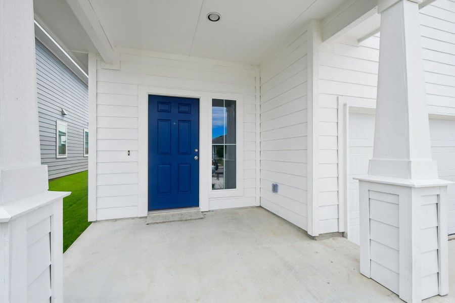 Exterior details and patio area of a home in Cascade, Liberty Hill (Image 2). Exterior details and patio area of a home in Cascade, Liberty Hill (Image 2).