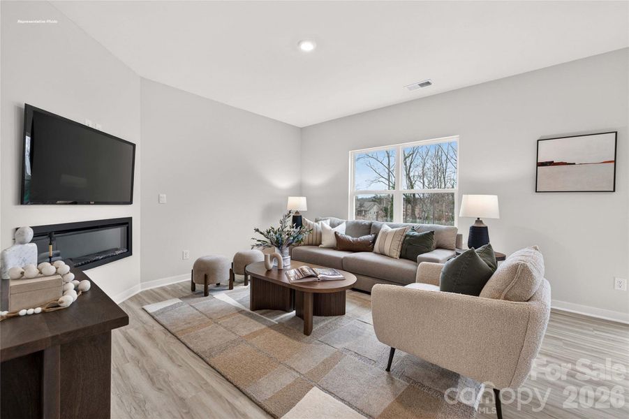 Furnished interior view inside a new home in The Hamptons at Hickory, Hickory (Image 13). Furnished interior view inside a new home in The Hamptons at Hickory, Hickory (Image 13).