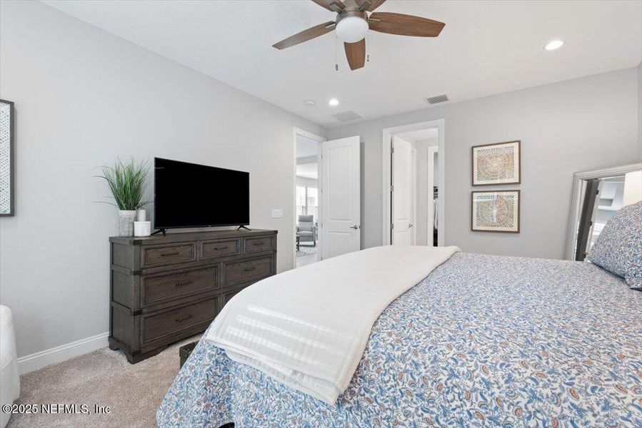 Furnished interior view inside a new home in , Jacksonville (Image 14). Furnished interior view inside a new home in , Jacksonville (Image 14).