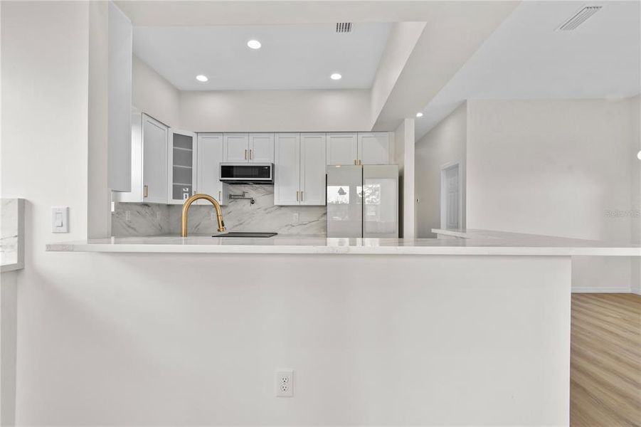 Furnished interior view inside a new home in , St. Petersburg (Image 11).