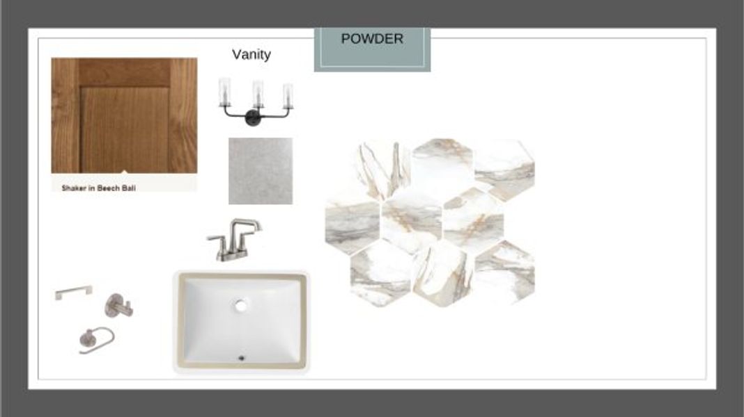 Sample of building materials used in homes in Heath Golf and Yacht Club, Heath (Image 34).