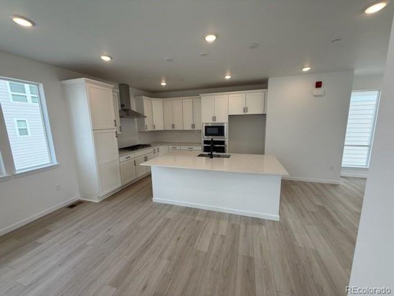 Furnished interior view inside a new home in Parkdale, Erie (Image 6). Furnished interior view inside a new home in Parkdale, Erie (Image 6).