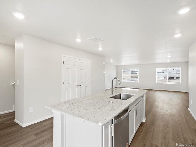 Furnished interior view inside a new home in Three Hills, Morrison (Image 7).