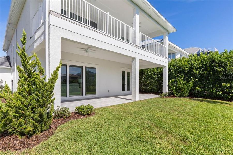 Exterior details and patio area of a home in , Palm Coast (Image 35). Exterior details and patio area of a home in , Palm Coast (Image 35).