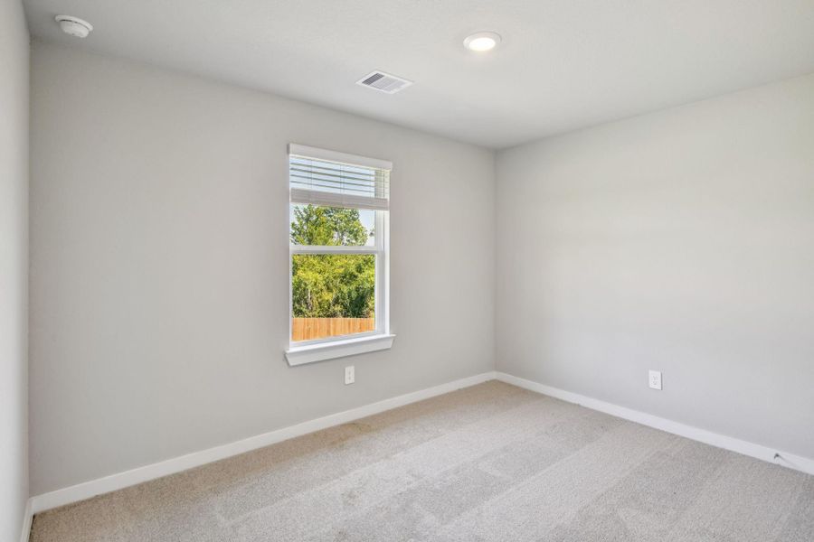 Spacious, unfurnished interior of a new home in Pine Lake Cove - Traditional Series, Montgomery (Image 40). Spacious, unfurnished interior of a new home in Pine Lake Cove - Traditional Series, Montgomery (Image 40).