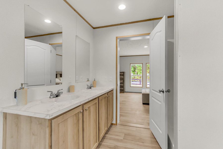 Furnished interior view inside a new home in , Dorchester (Image 16).