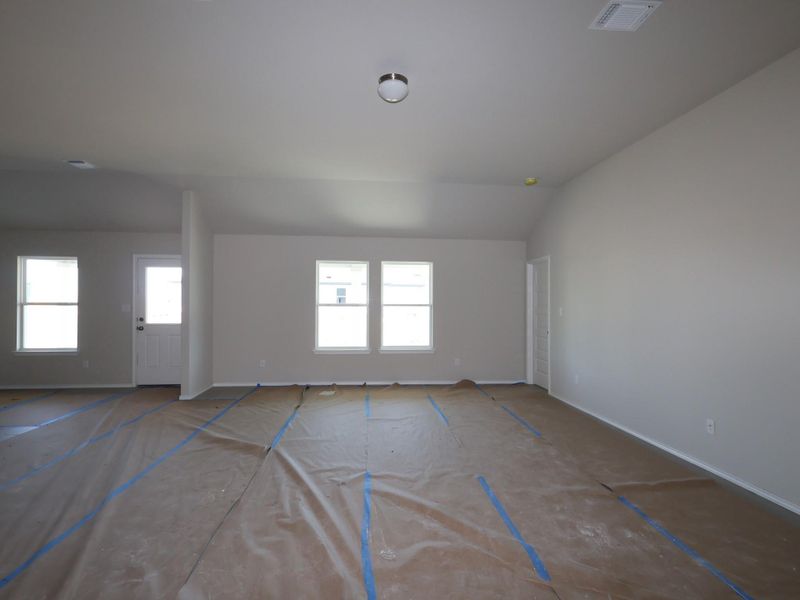 In-progress construction of a new home in Carillon, Manor, TX (Image 8).