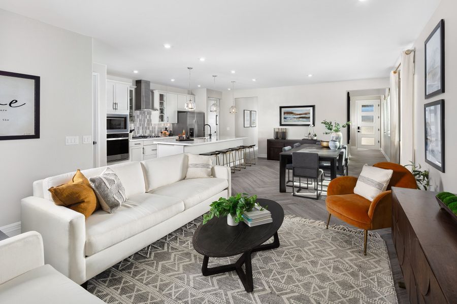 Furnished interior view inside a new home in Highpointe at Northpointe, Peoria (Image 8).