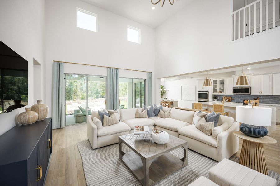 Representative furnished interior of a home built from the Exbury by Landsea Homes in Trinity Gardens, Deland (Image 9).