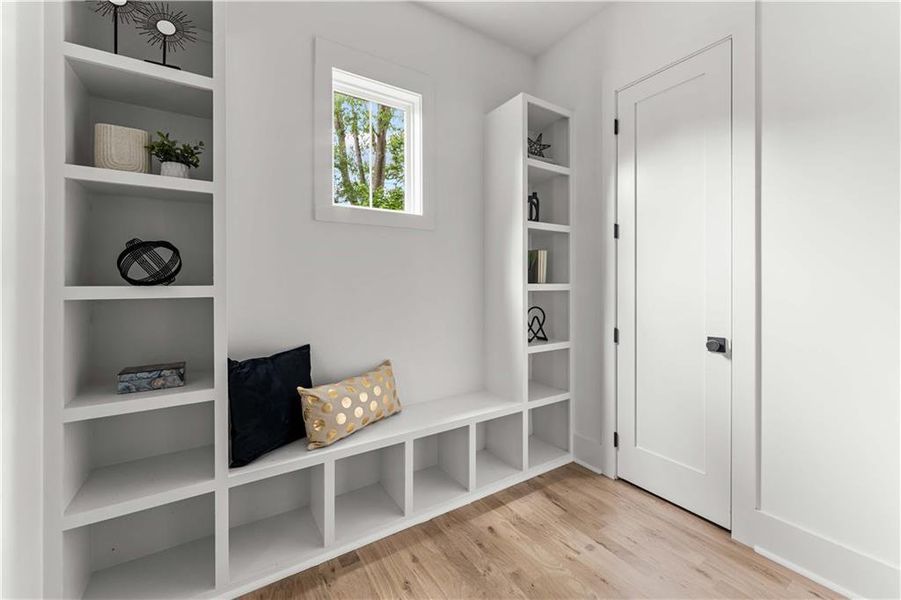 Furnished interior view inside a new home in , Atlanta (Image 9).