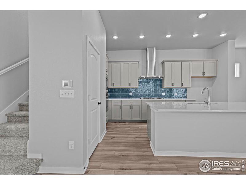 Furnished interior view inside a new home in Kinston Cottage, Loveland (Image 5). Furnished interior view inside a new home in Kinston Cottage, Loveland (Image 5).