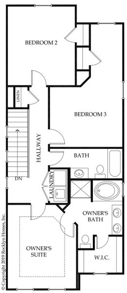 2D floor plan layout for the Melbourne by Rocklyn Homes in Beverly Heights, Lithonia, GA (Image 12). 2D floor plan layout for the Melbourne by Rocklyn Homes in Beverly Heights, Lithonia, GA (Image 12).