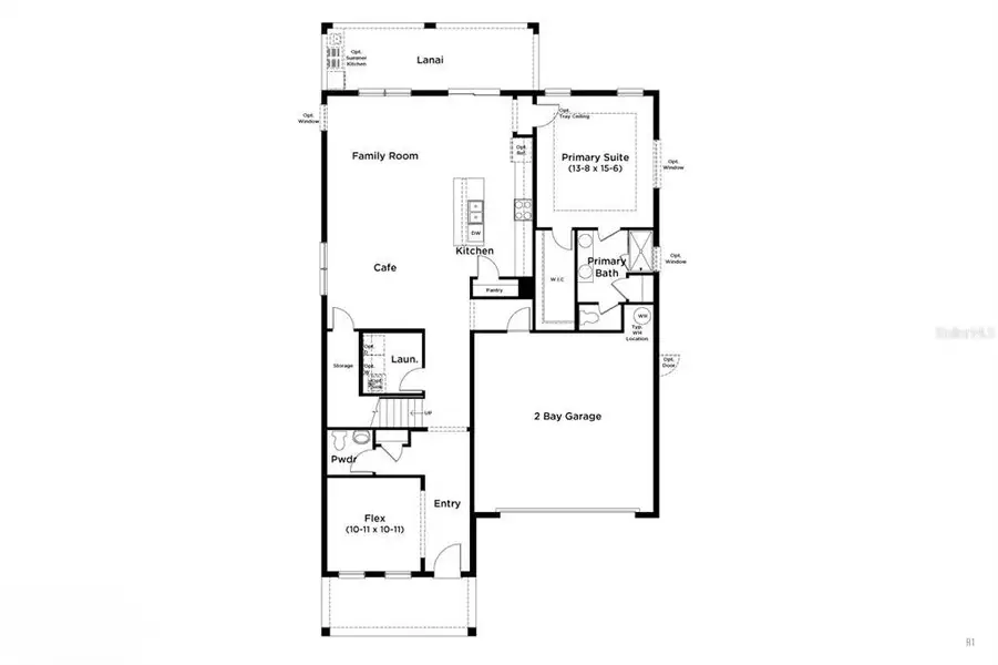 2D floor plan layout of this home in Lakeside at Satilla, St. Cloud, FL (Image 4). 2D floor plan layout of this home in Lakeside at Satilla, St. Cloud, FL (Image 4).