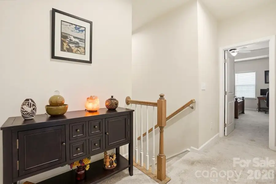 Furnished interior view inside a new home in Stone Creek Townhomes, Matthews (Image 9).