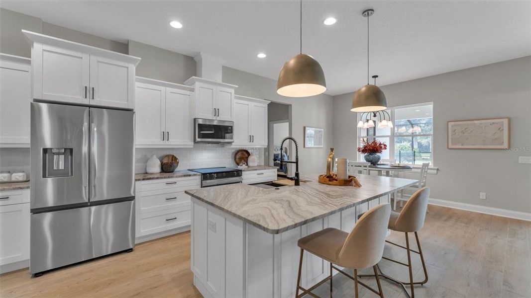Furnished interior view inside a new home in , Lakeland (Image 16).