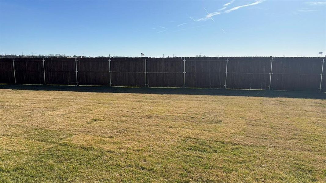 Exterior details and patio area of a home in Corsicana Commons, Corsicana (Image 3). Exterior details and patio area of a home in Corsicana Commons, Corsicana (Image 3).
