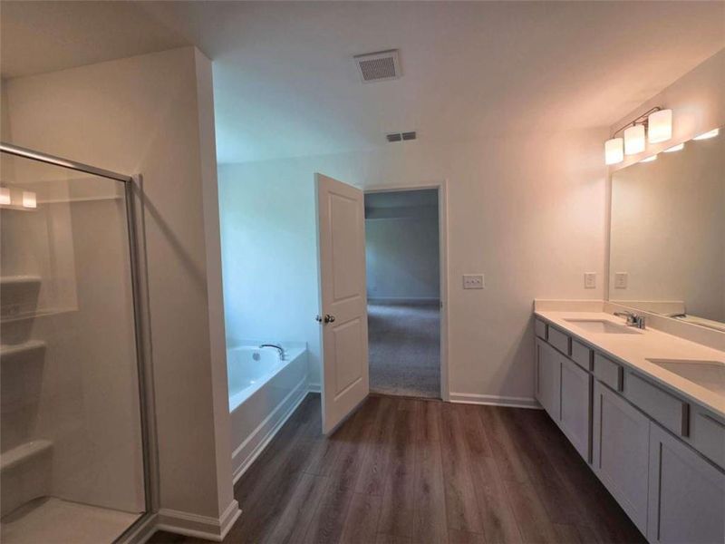 Furnished interior view inside a new home in , Locust Grove (Image 7).