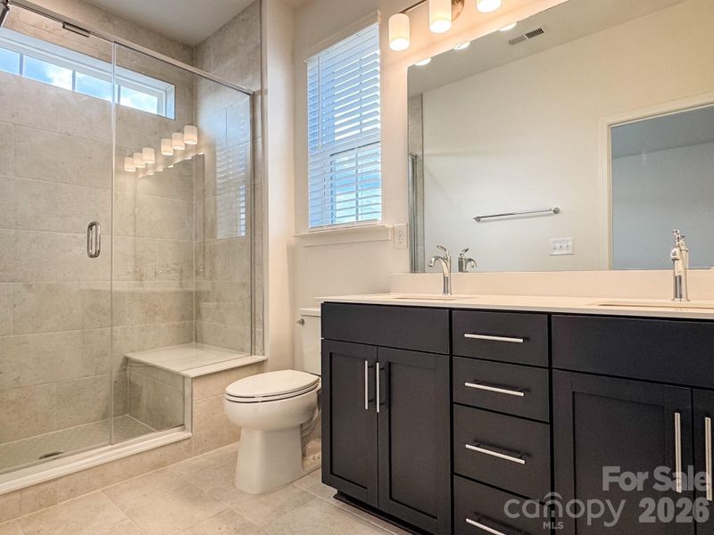 Furnished interior view inside a new home in , Charlotte (Image 9).