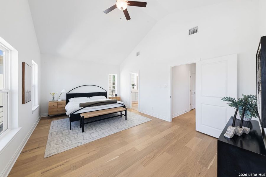 Furnished interior view inside a new home in Town Creek, New Braunfels (Image 10). Furnished interior view inside a new home in Town Creek, New Braunfels (Image 10).