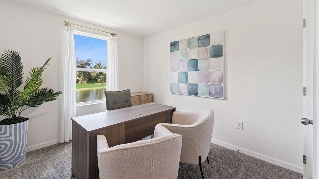 Furnished interior view inside a new home in Preston Cove, St. Cloud (Image 21).