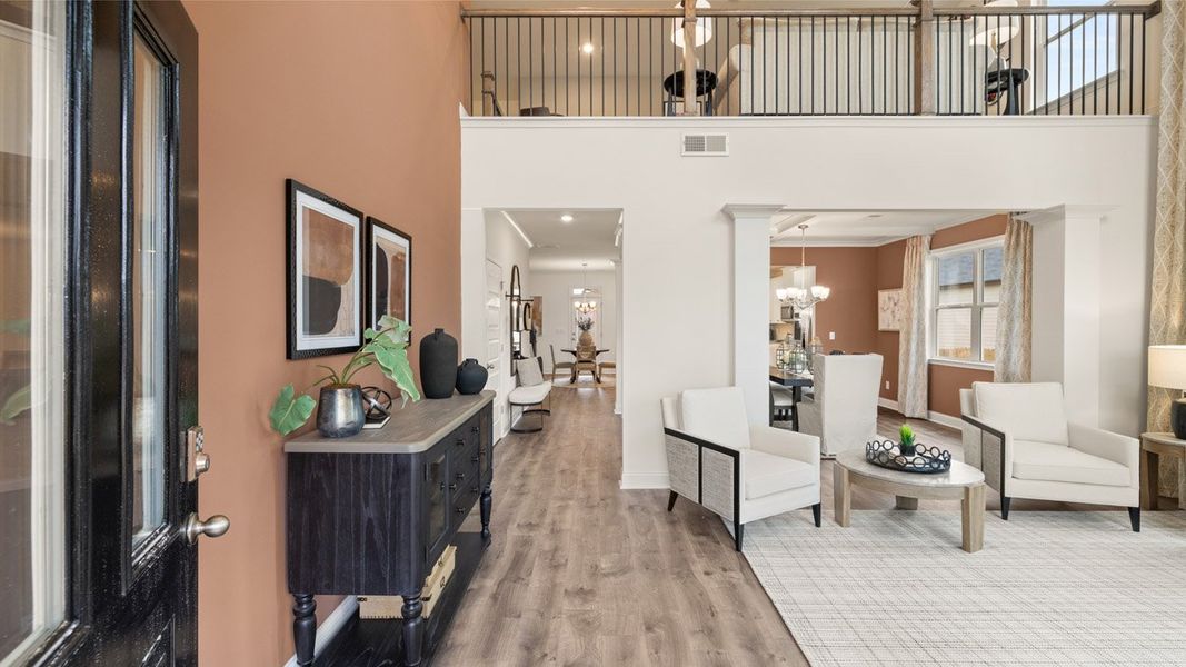 Representative furnished interior of a home built from the Jean Lee by D.R. Horton in Heritage Pointe, Senoia (Image 25). Representative furnished interior of a home built from the Jean Lee by D.R. Horton in Heritage Pointe, Senoia (Image 25).