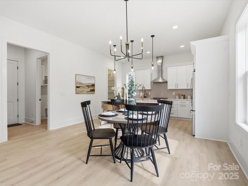 Furnished interior view inside a new home in , Mooresville (Image 30).
