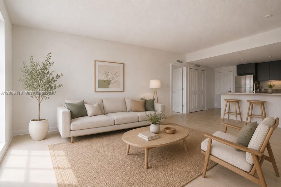 Furnished interior view inside a new home in , Orlando (Image 7).