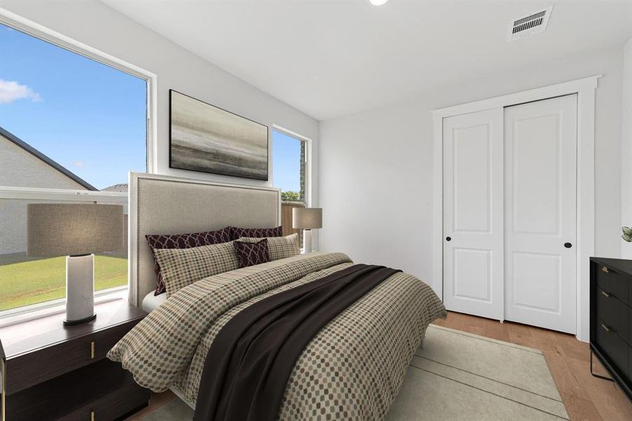 Furnished interior view inside a new home in Lincoln Pointe, Van Alstyne (Image 11).