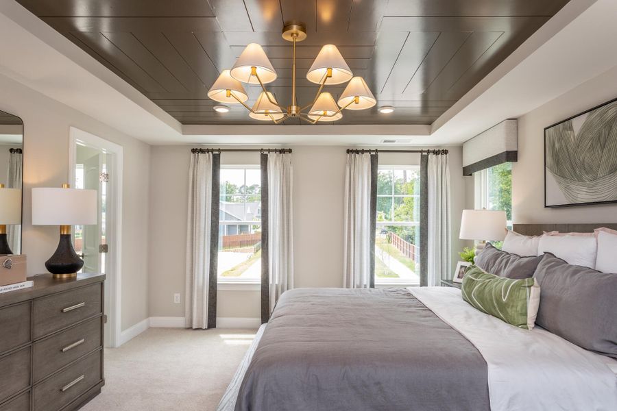 Furnished interior view inside a new home in Running Brook Townes, Durham (Image 21).