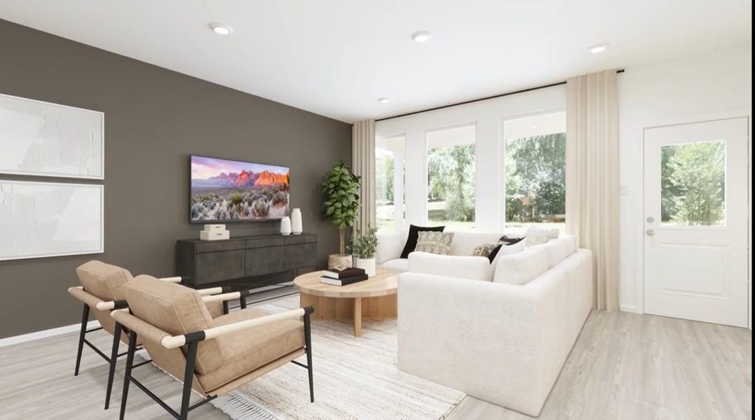 Furnished interior view inside a new home in Magnolia Forest, Montgomery (Image 6).