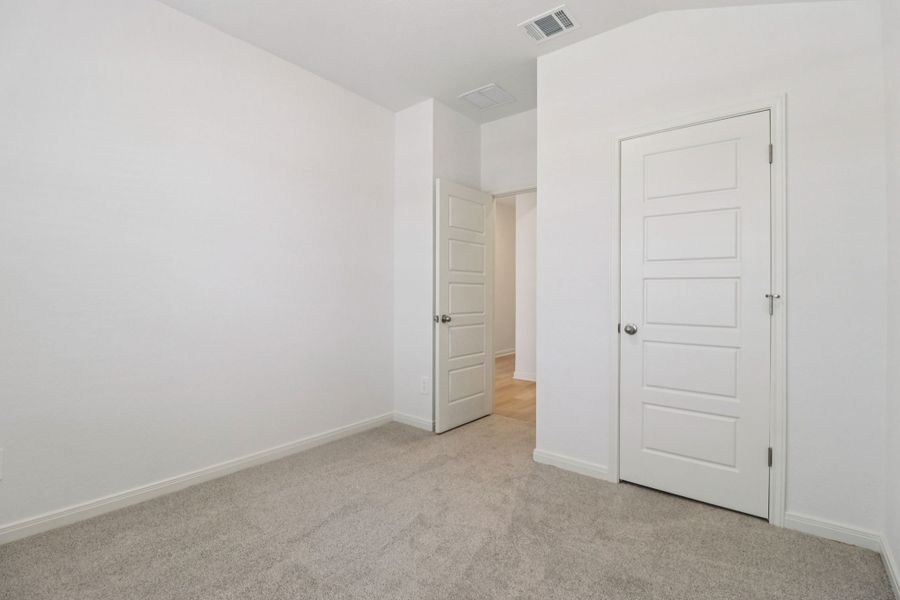 Spacious, unfurnished interior of a new home in Legendary Trails - Premier Series, Cibolo (Image 23). Spacious, unfurnished interior of a new home in Legendary Trails - Premier Series, Cibolo (Image 23).