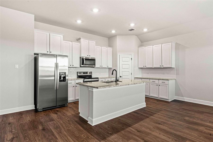 Furnished interior view inside a new home in Colson Ranch, Jarrell (Image 3).