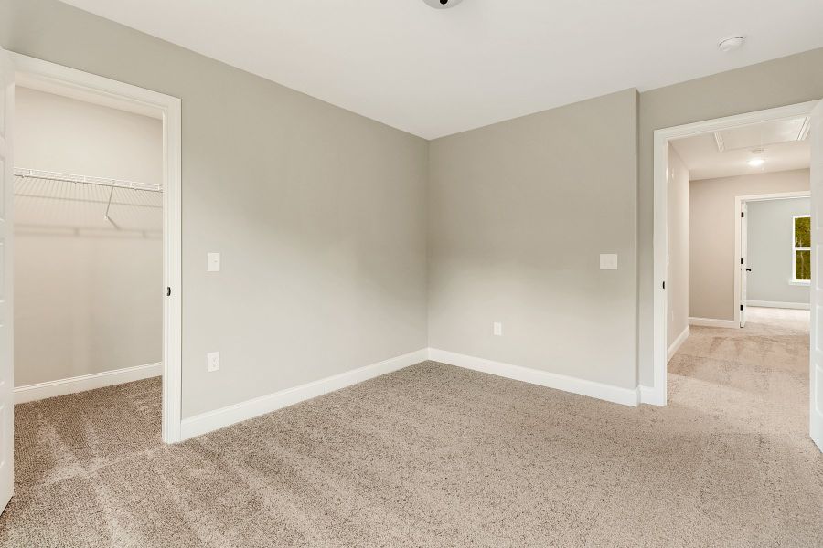 Edisto Bedroom 3 with Dedicated Walk-In Closet