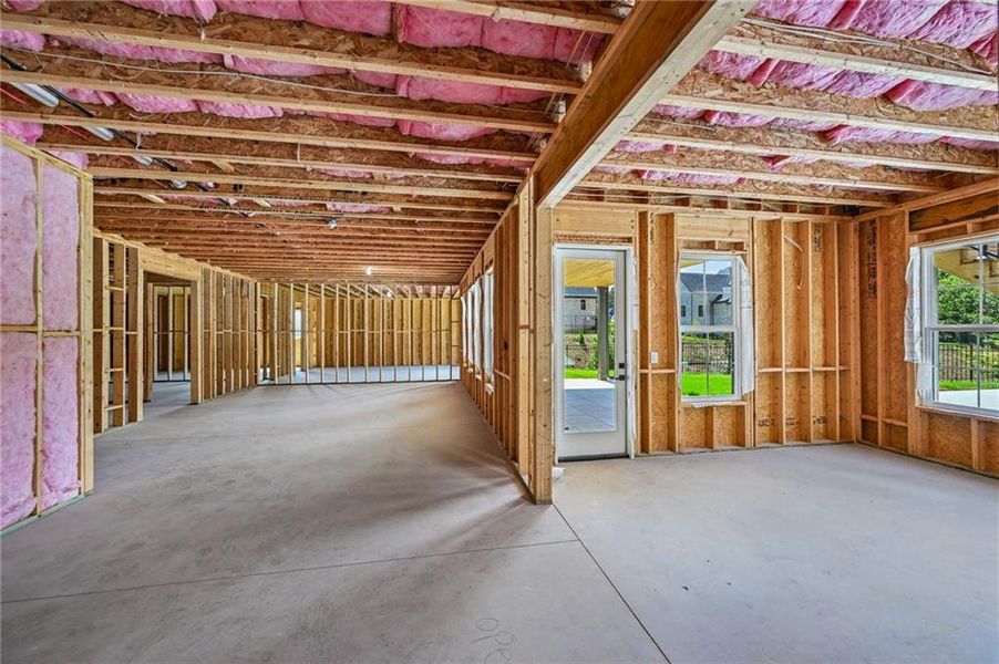 In-progress construction of a new home in , Buford, GA (Image 49). In-progress construction of a new home in , Buford, GA (Image 49).