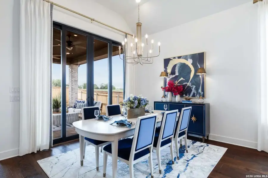Furnished interior view inside a new home in Mayfair, New Braunfels (Image 8).