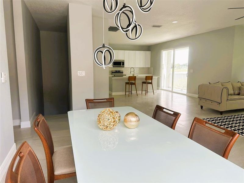 Furnished interior view inside a new home in , Haines City (Image 35). Furnished interior view inside a new home in , Haines City (Image 35).