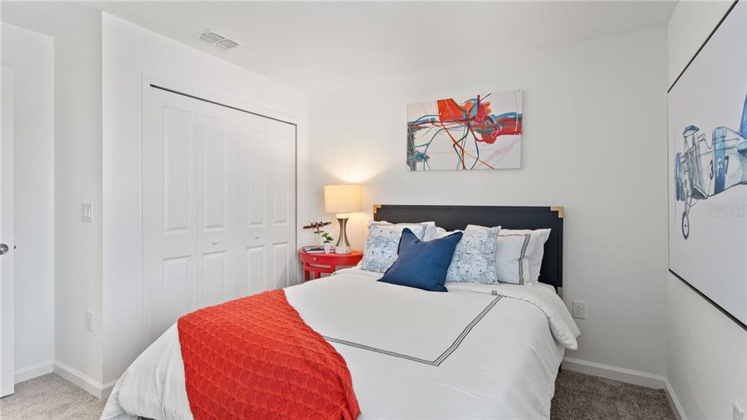 Furnished interior view inside a new home in Bridgewalk, St. Cloud (Image 16).